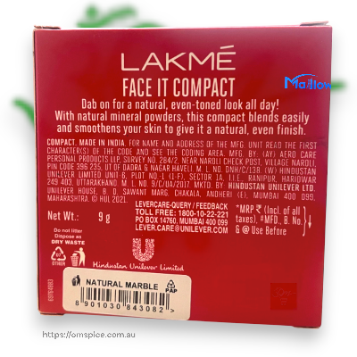 Lakme Face IT Compact Natural Marble