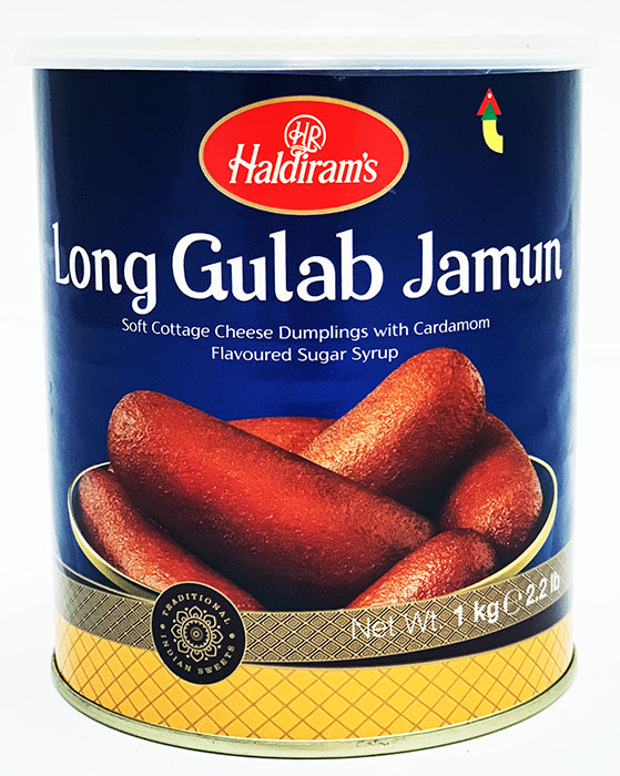 Haldiram Long Gulab Jamun - Buy Online Australia | Om Spice & Grocery