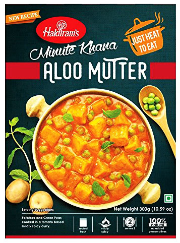 Haldiram's Aloo Muttar - Buy Online Australia | Om Spice & Grocery