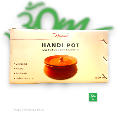 Handi Pot Clay - Buy Online Australia | Om Spice & Grocery