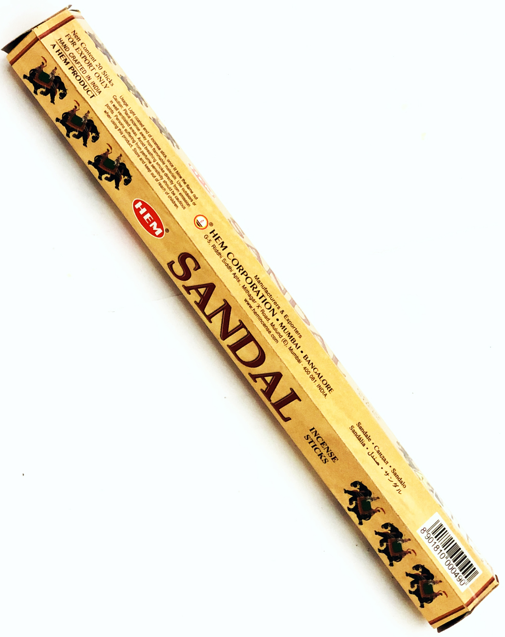 Hem Incense Sandal - Buy Online Australia | Om Spice & Grocery