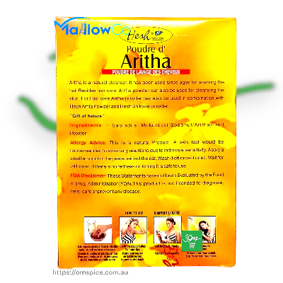 Hesh Aritha Hair Wash Powder - Buy Online Australia | Om Spice & Grocery