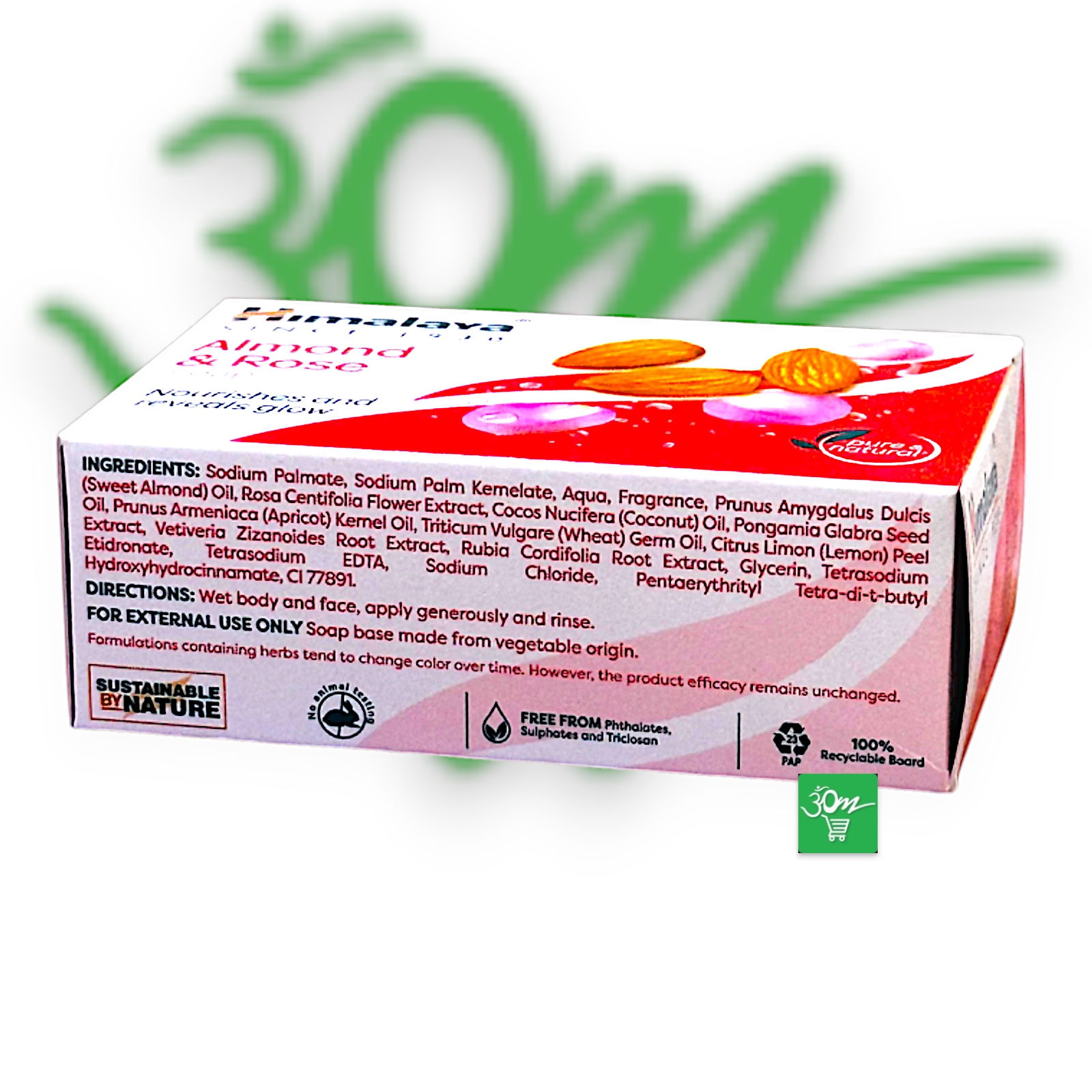 Himalaya Almond and Rose Soap - Buy Online Australia | Om Spice & Grocery