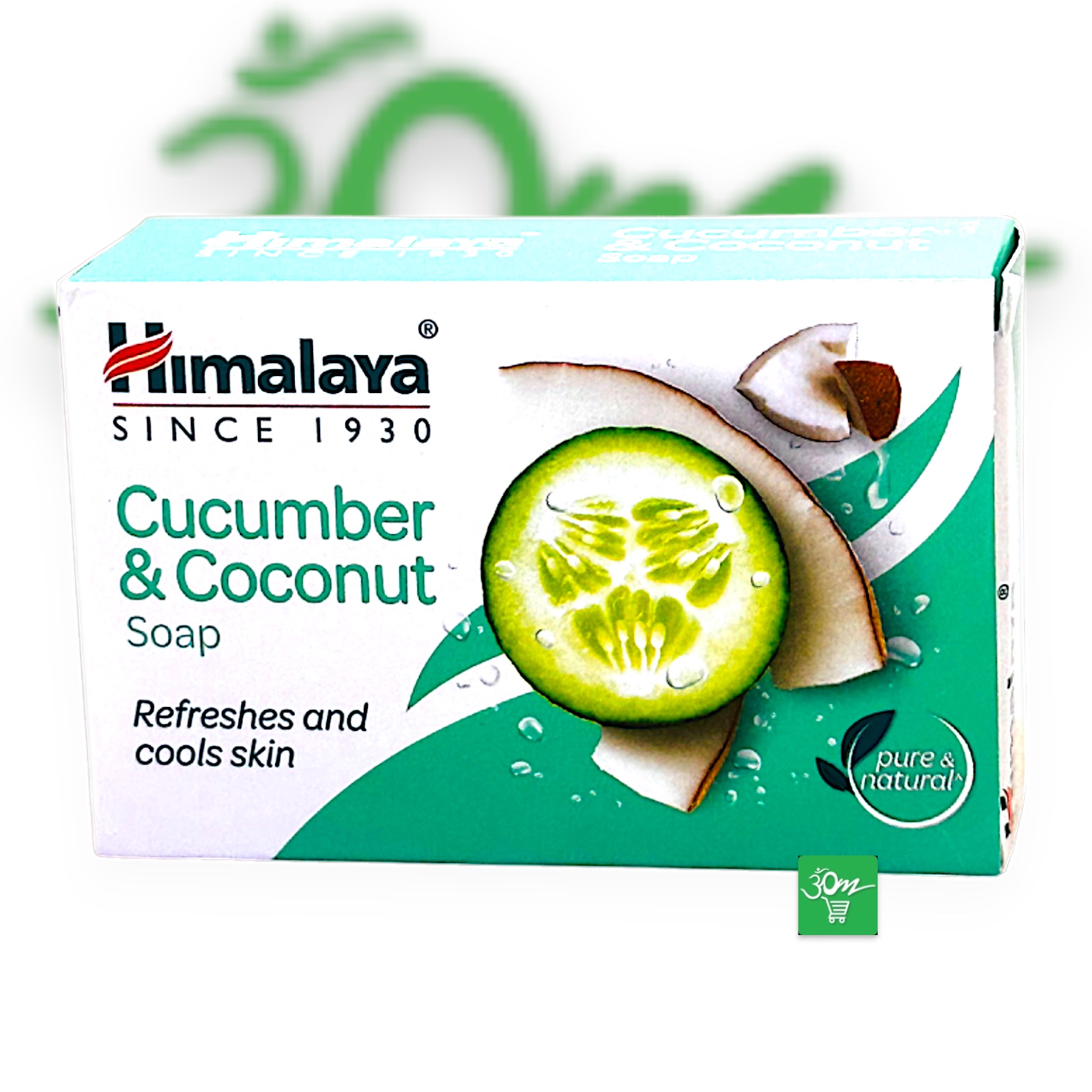 Himalaya Cucumber & Coconut Soap - Refreshing Herbal Bathing Bar - Buy Online Australia | Om Spice & Grocery