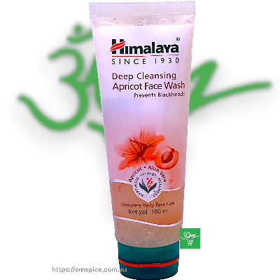Himalaya Deep Cleansing Apricot Face Wash - Buy Online Australia | Om Spice & Grocery