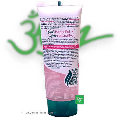 Himalaya Natural Glow Rose Face Wash - Buy Online Australia | Om Spice & Grocery