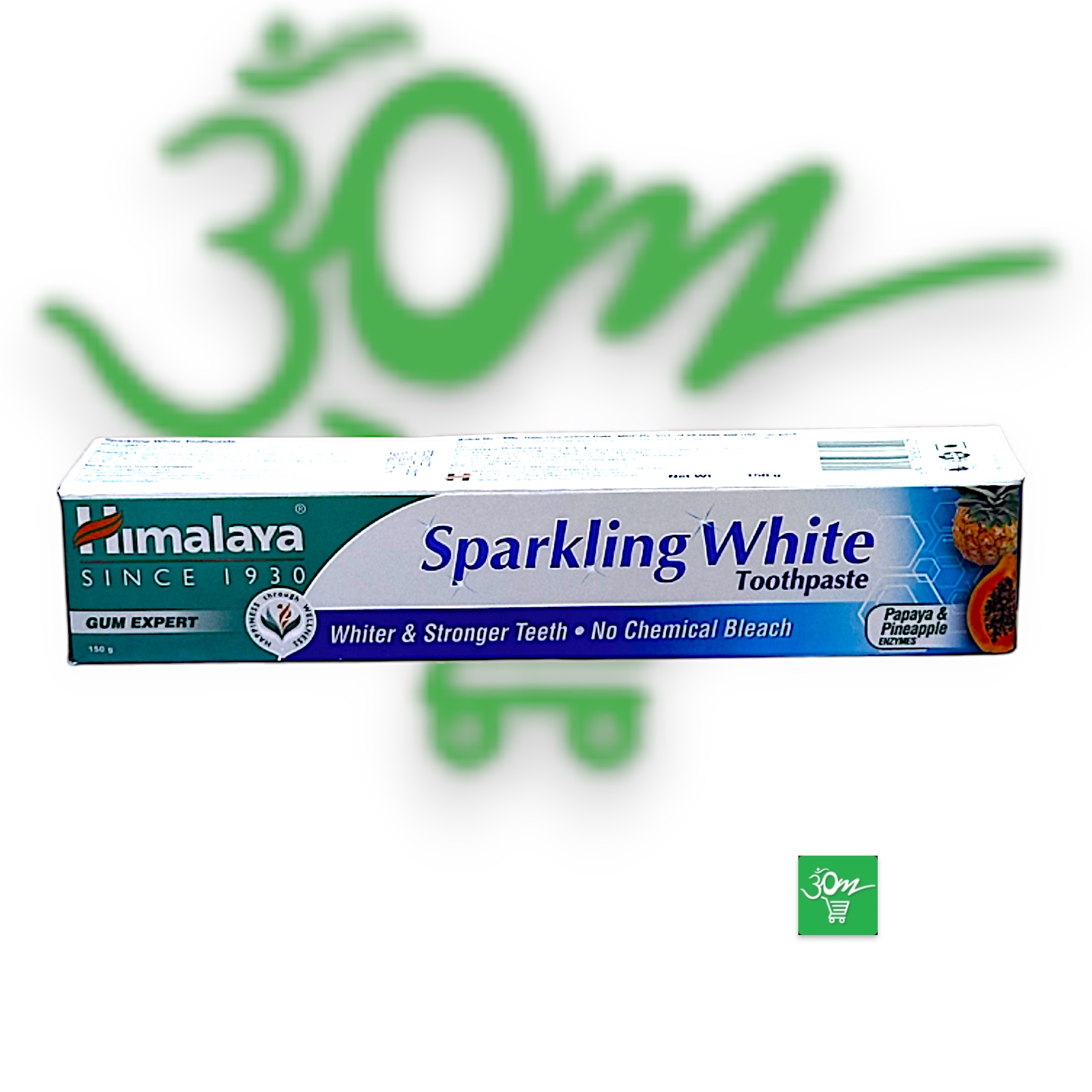 Himalaya Sparkling White Toothpaste - Buy Online Australia | Om Spice & Grocery