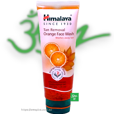 Himalaya Tan Removal Orange Face Wash - Buy Online Australia | Om Spice & Grocery