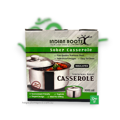 Indian Roots Casserole | Hot Case - Buy Online Australia | Om Spice & Grocery