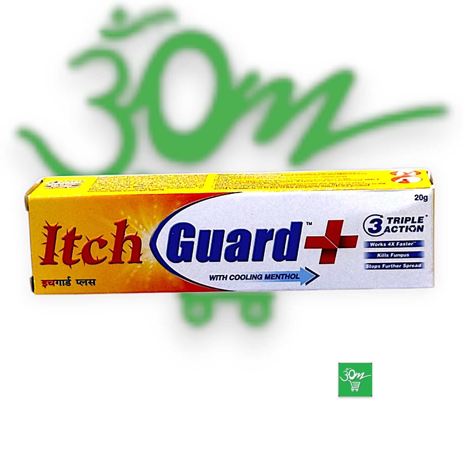 Itch Guard Antifungal Cream with Cooling Menthol - Buy Online Australia | Om Spice & Grocery