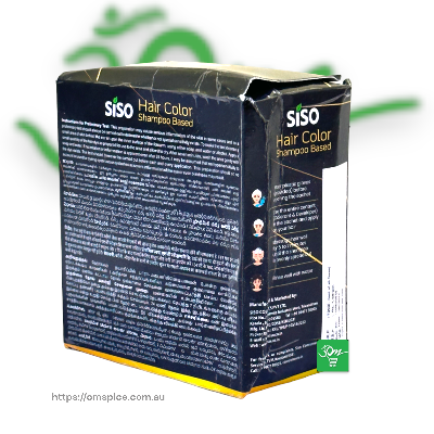 Siso Hair Color Shampoo Based 20gmx10 - Buy Online Australia | Om Spice & Grocery