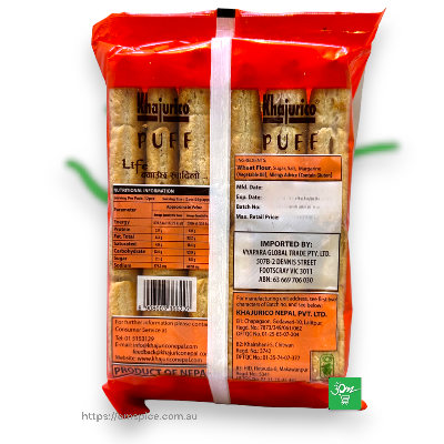 Khajuri Puff - Buy Online Australia | Om Spice & Grocery