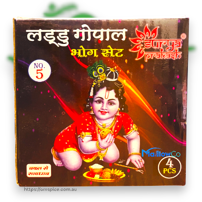 Laddu Gopal Bhog Set 5 No. - Buy Online Australia | Om Spice & Grocery