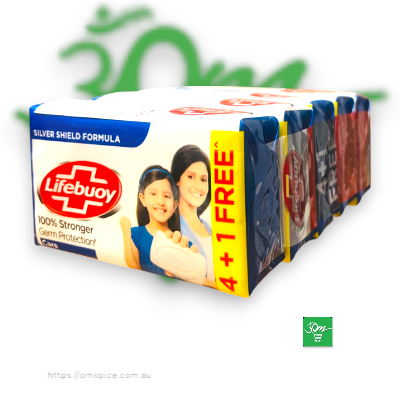 Lifebuoy Soap 4+1 free pack - Buy Online Australia | Om Spice & Grocery