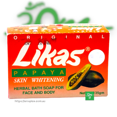 Likas Papaya Skin Whitening Soap - Buy Online Australia | Om Spice & Grocery