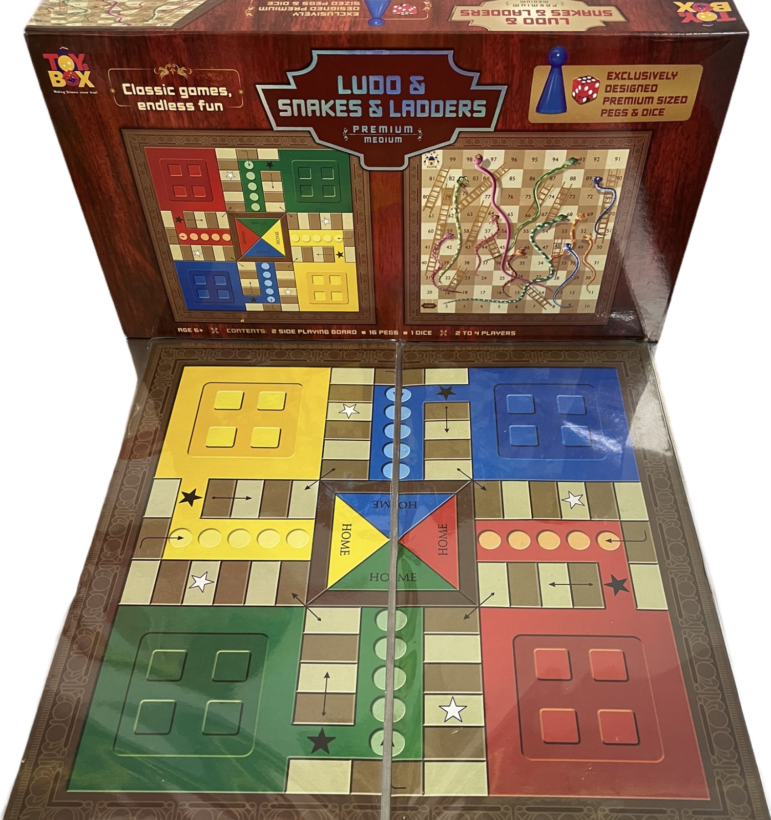 Ludo Game Kit - Buy Online Australia | Om Spice & Grocery