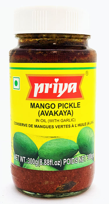 Priya Mango Pickle ( Avakaya) - Buy Online Australia | Om Spice & Grocery