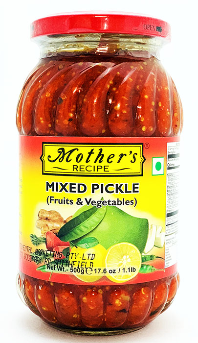 Mothers Mixed pickle - Buy Online Australia | Om Spice & Grocery