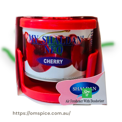 My Shaldan Air Freshener Cherry Scent – Long Lasting Gel Fragrance for Car, Home & Office - Buy Online Australia | Om Spice & Grocery