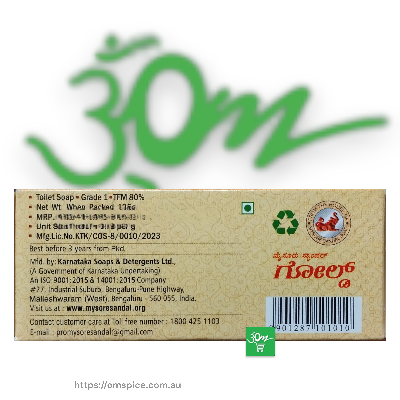 Mysore Sandal Gold - Buy Online Australia | Om Spice & Grocery