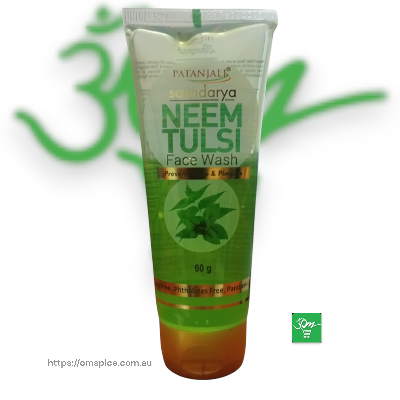 Patanjali Saundarya Neem Tulsi Face Wash 60g - Buy Online Australia | Om Spice & Grocery