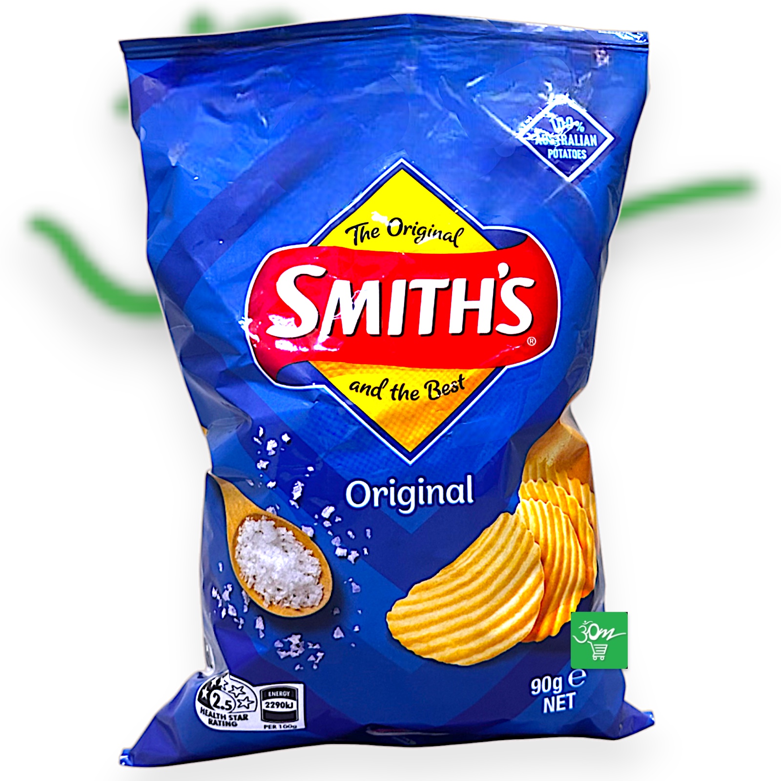 Smith’s Original Potato Chips – Classic Crinkle-Cut Snack - Buy Online Australia | Om Spice & Grocery