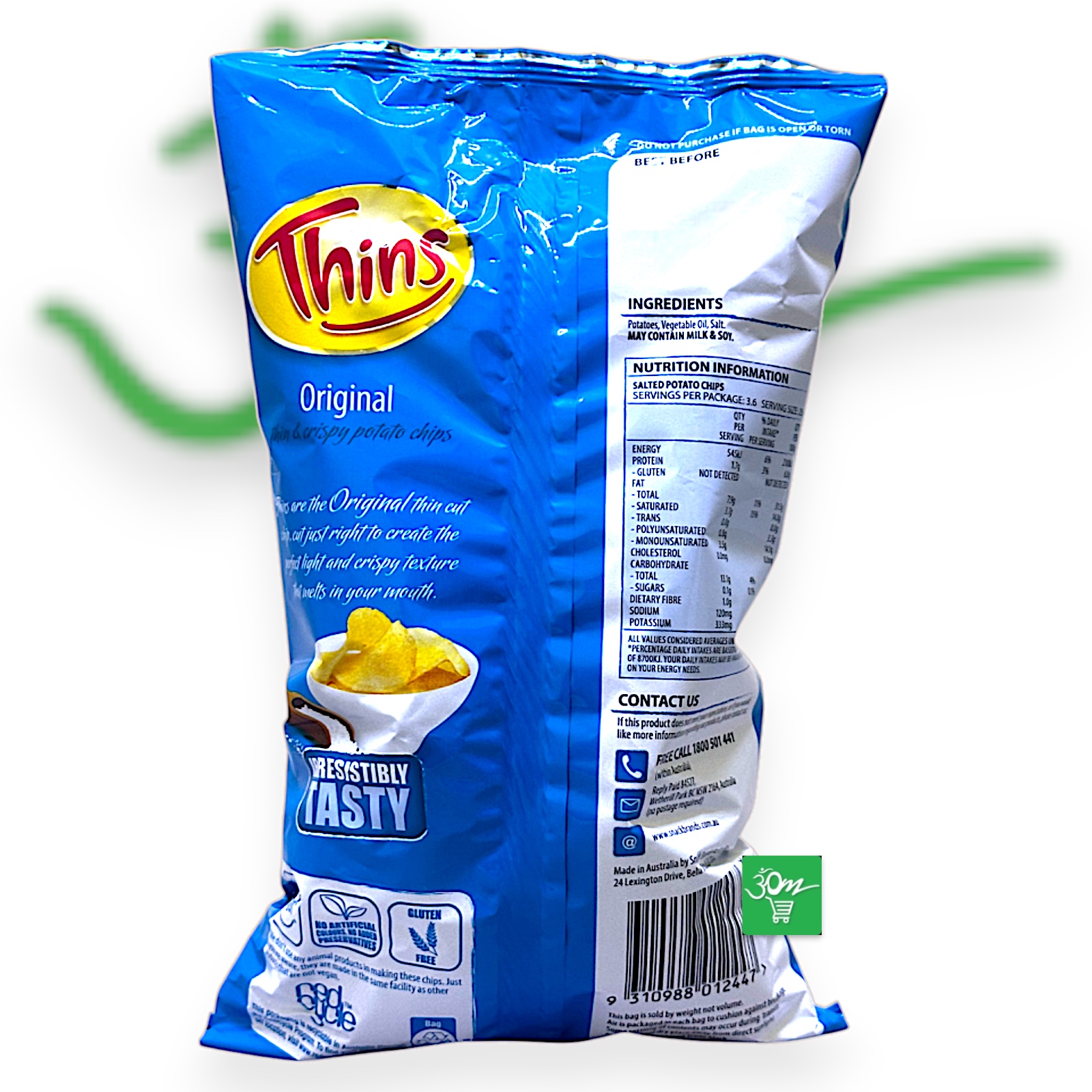 Thins Original Potato Chips - Buy Online Australia | Om Spice & Grocery