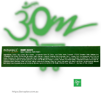 Patanjali Dant Kanti Aloe Toothpaste - Buy Online Australia | Om Spice & Grocery