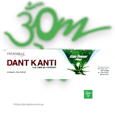 Patanjali Dant Kanti Aloe Toothpaste - Buy Online Australia | Om Spice & Grocery