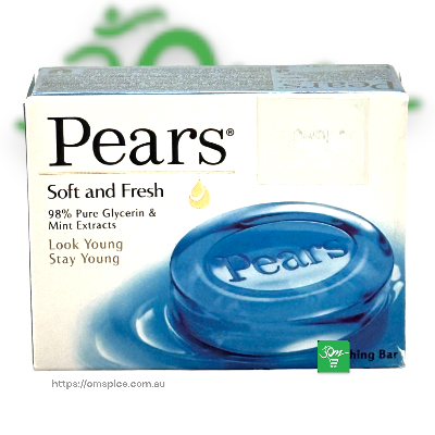Pears Soft and Fresh Bathing Soap 100gm - Buy Online Australia | Om Spice & Grocery