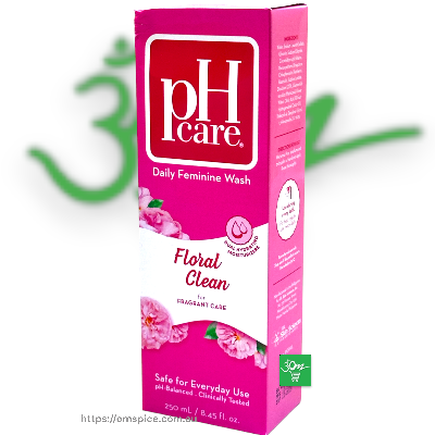 PH Care Daily Feminine Wash Floral Clean - Fragrant Care - Dual Hydrating Moisturizers - Buy Online Australia | Om Spice & Grocery