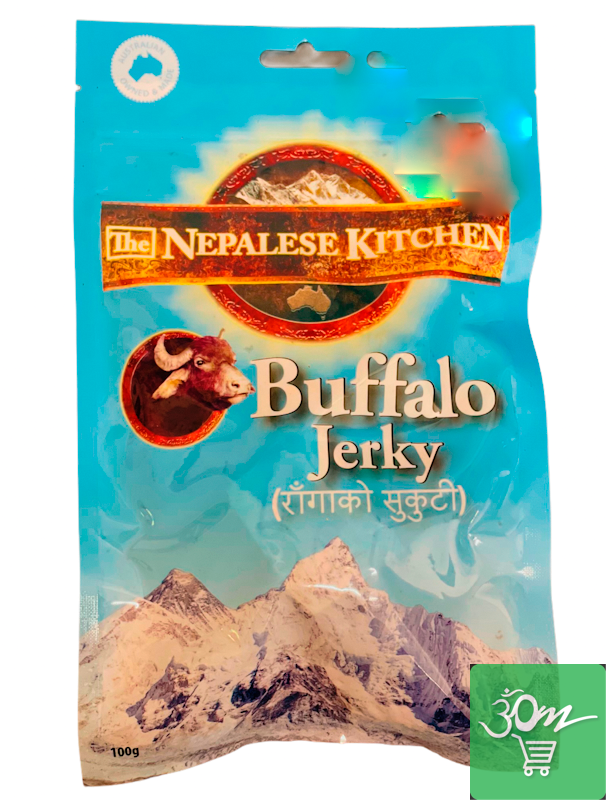 Plain Buffalo Jerky (Sukuti) - Buy Online Australia | Om Spice & Grocery