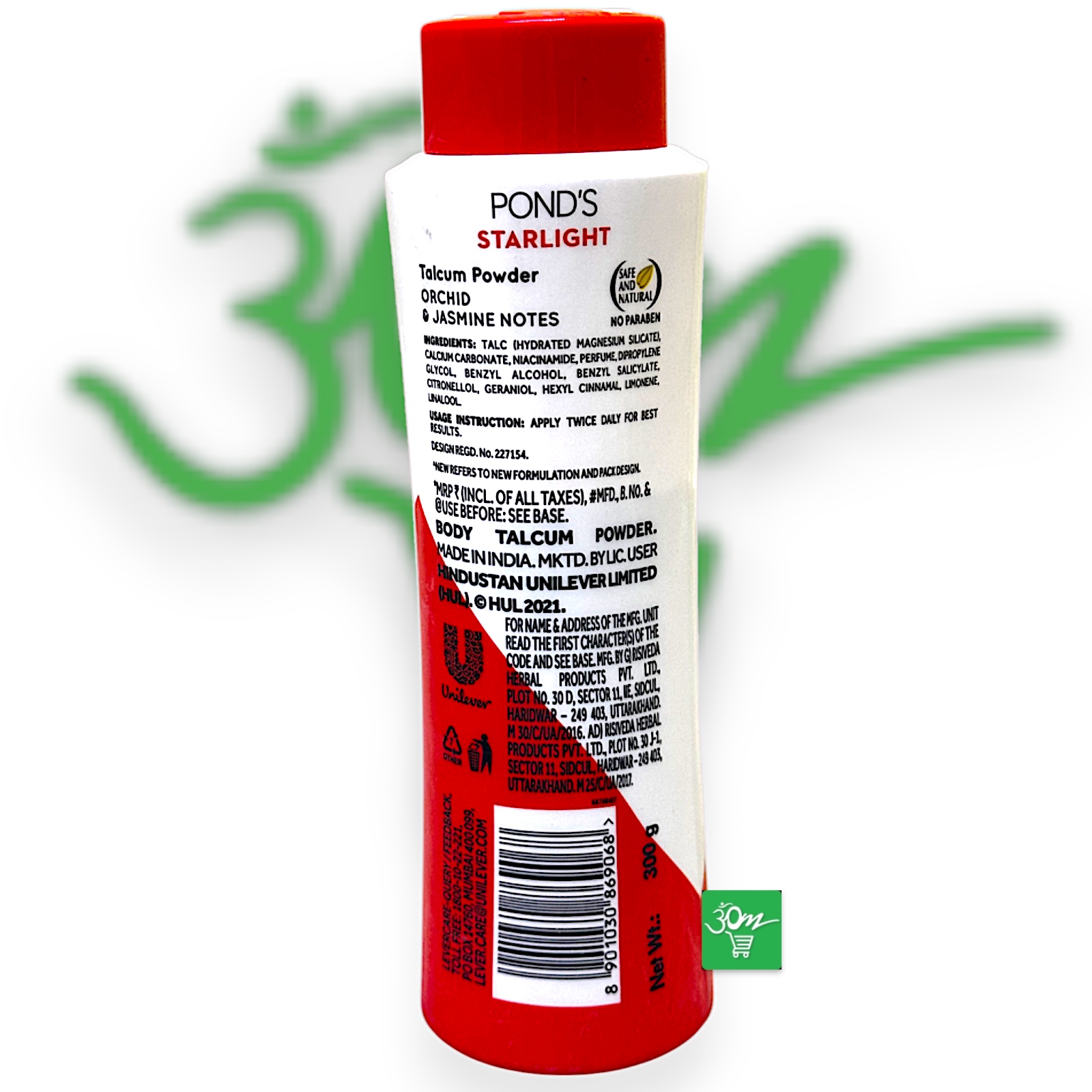 Pond's Starlight Perfumed talcum powder - Buy Online Australia | Om Spice & Grocery