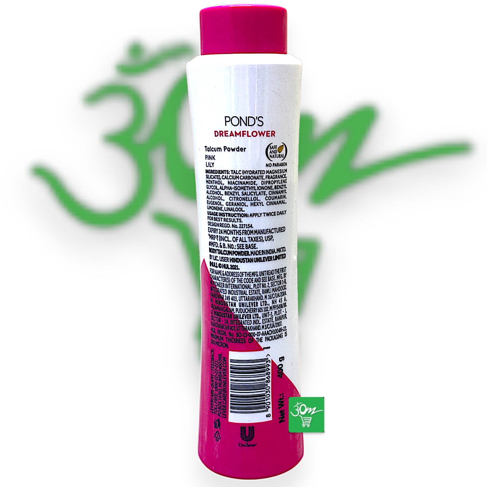 Ponds Dream Flower Fragrant Talcum Powder - Buy Online Australia | Om Spice & Grocery