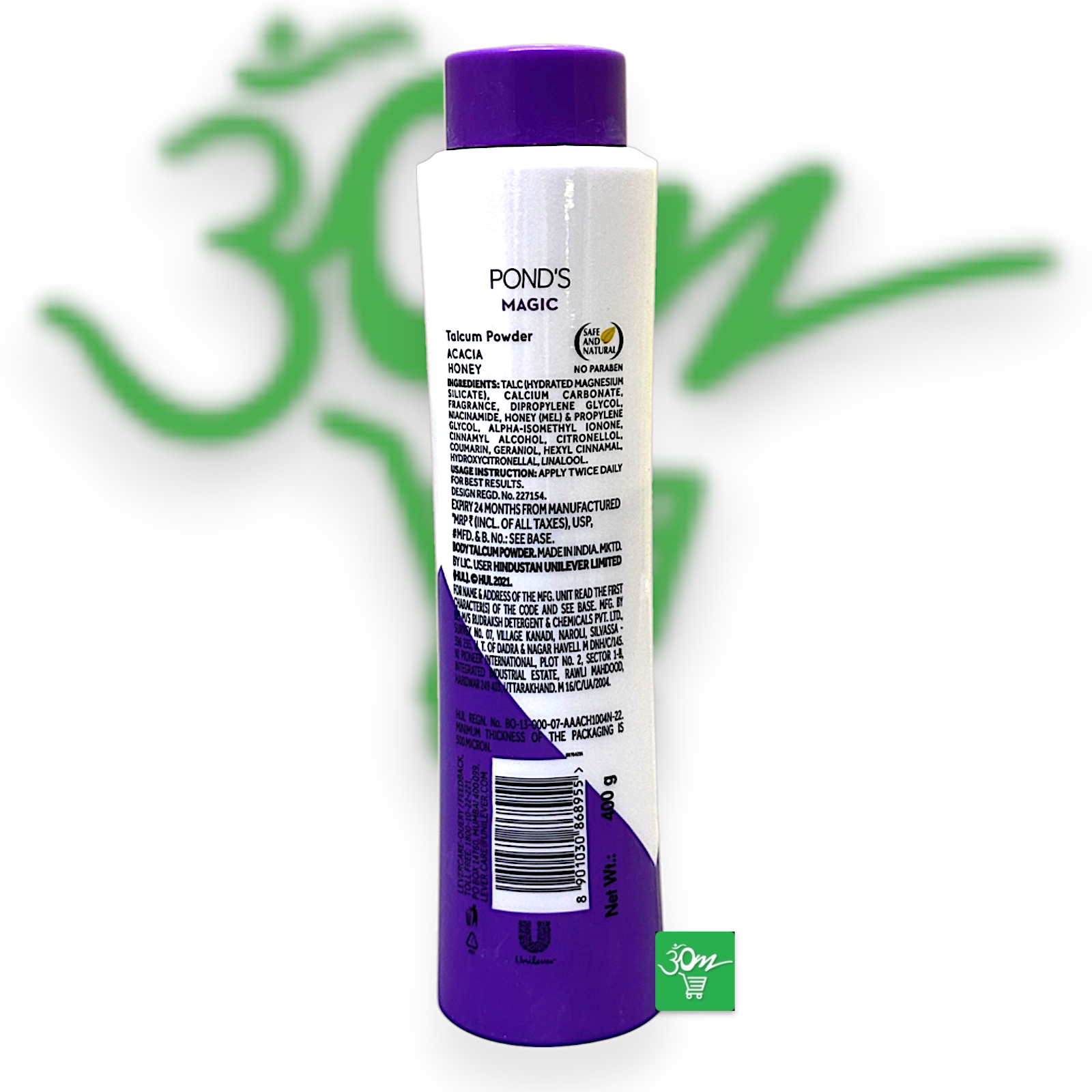 Ponds Magic Talcum Powder Acacia Honey - Buy Online Australia | Om Spice & Grocery