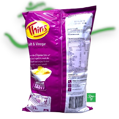 Thins Salt & Vinegar Potato Chips