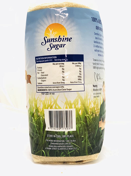 Raw Sugar - Buy Online Australia | Om Spice & Grocery