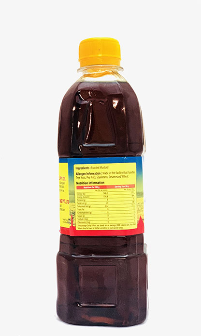 Roasted Mustard Oil - Buy Online Australia | Om Spice & Grocery