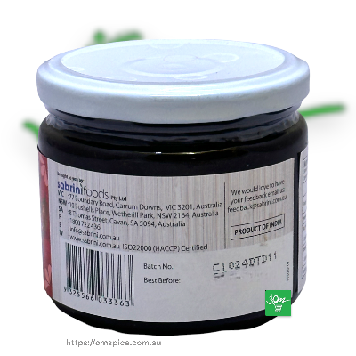 Sabrini Date Tamarind Dip - Buy Online Australia | Om Spice & Grocery