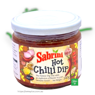 Sabrini Hot Chilli Dip - Buy Online Australia | Om Spice & Grocery