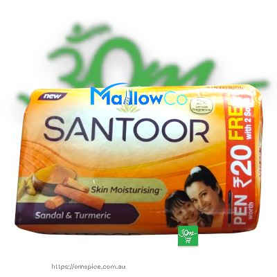Santoor Skin Moisturising Soap - Buy Online Australia | Om Spice & Grocery