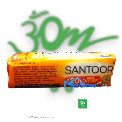 Santoor Skin Moisturising Soap - Buy Online Australia | Om Spice & Grocery