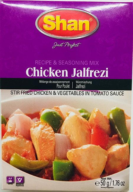Shan Chicken Jalfrezi - Buy Online Australia | Om Spice & Grocery