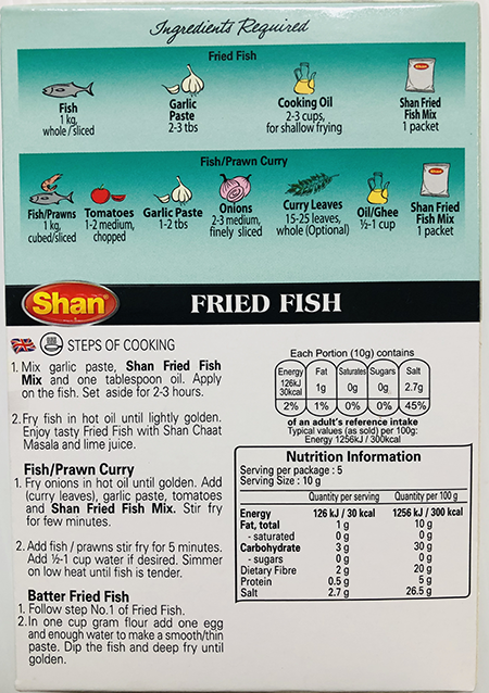 Shan Fried Fish - Buy Online Australia | Om Spice & Grocery