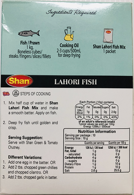 Shan Lahori Fish - Buy Online Australia | Om Spice & Grocery