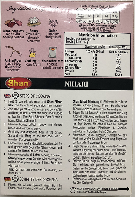 Shan Nihari - Buy Online Australia | Om Spice & Grocery