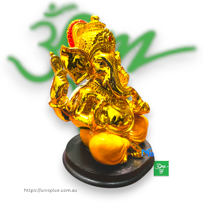 Shree Ganesh Murti 14cm - Buy Online Australia | Om Spice & Grocery