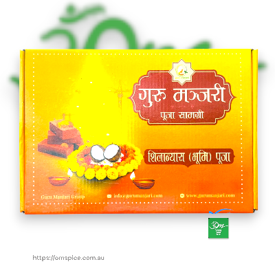 Silanyas Bhumi Puja Set - Buy Online Australia | Om Spice & Grocery
