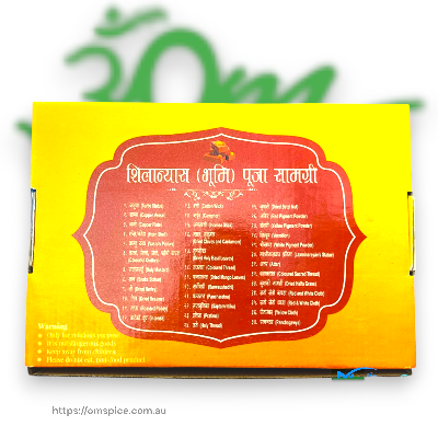 Silanyas Bhumi Puja Set - Buy Online Australia | Om Spice & Grocery