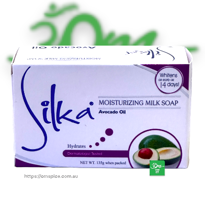 Silka Moisturinzing Milk Soap with Avocado Oil - Buy Online Australia | Om Spice & Grocery